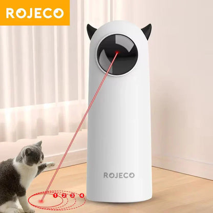Interactive LED Cat Laser Toy – Automatic Fun