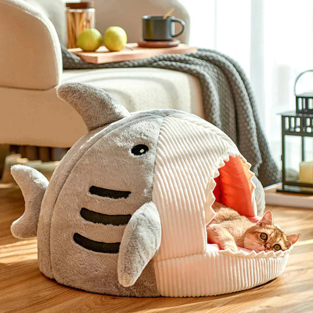 Luxury Shark Pet Bed